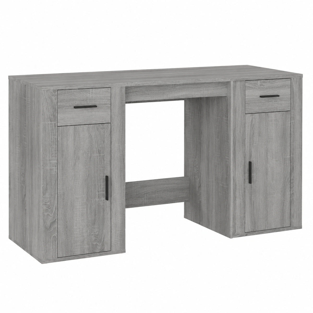 Armoire, avec rangement, avec tiroirs, 100 x 49 x 75 cm, coloris gris, pour la chambre