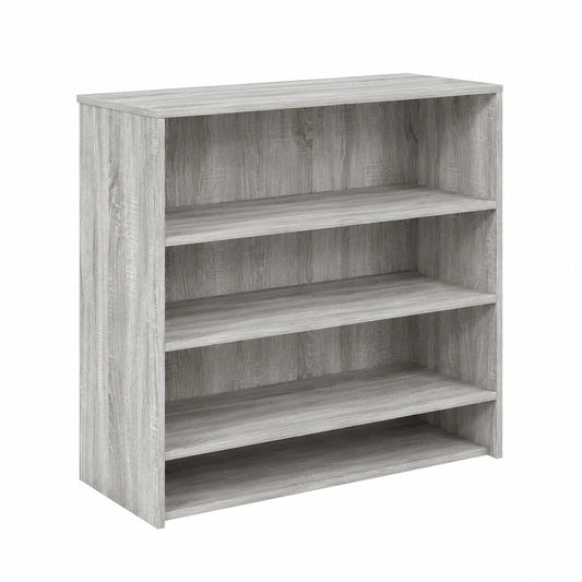 Bureau, avec rangement, coloris gris, 100 x 50 x 103,5 cm, pour l’espace de travail