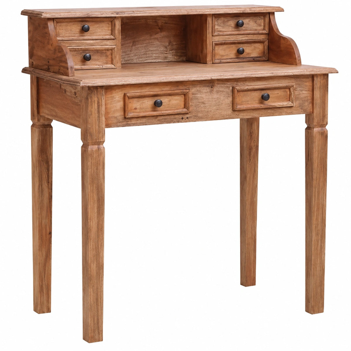 Bureau, avec rangement, avec tiroirs, avec étagères, 90 x 50 x 101 cm, pour l’espace de travail