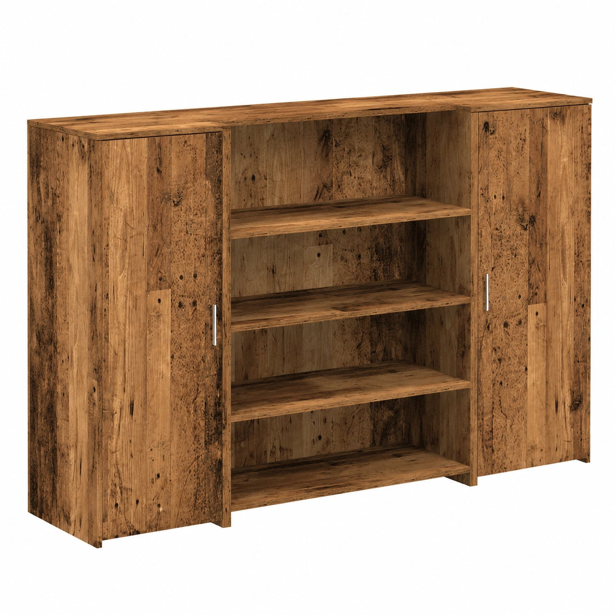 Bureau, avec rangement, 180 x 50 x 103,5 cm, pour l’espace de travail