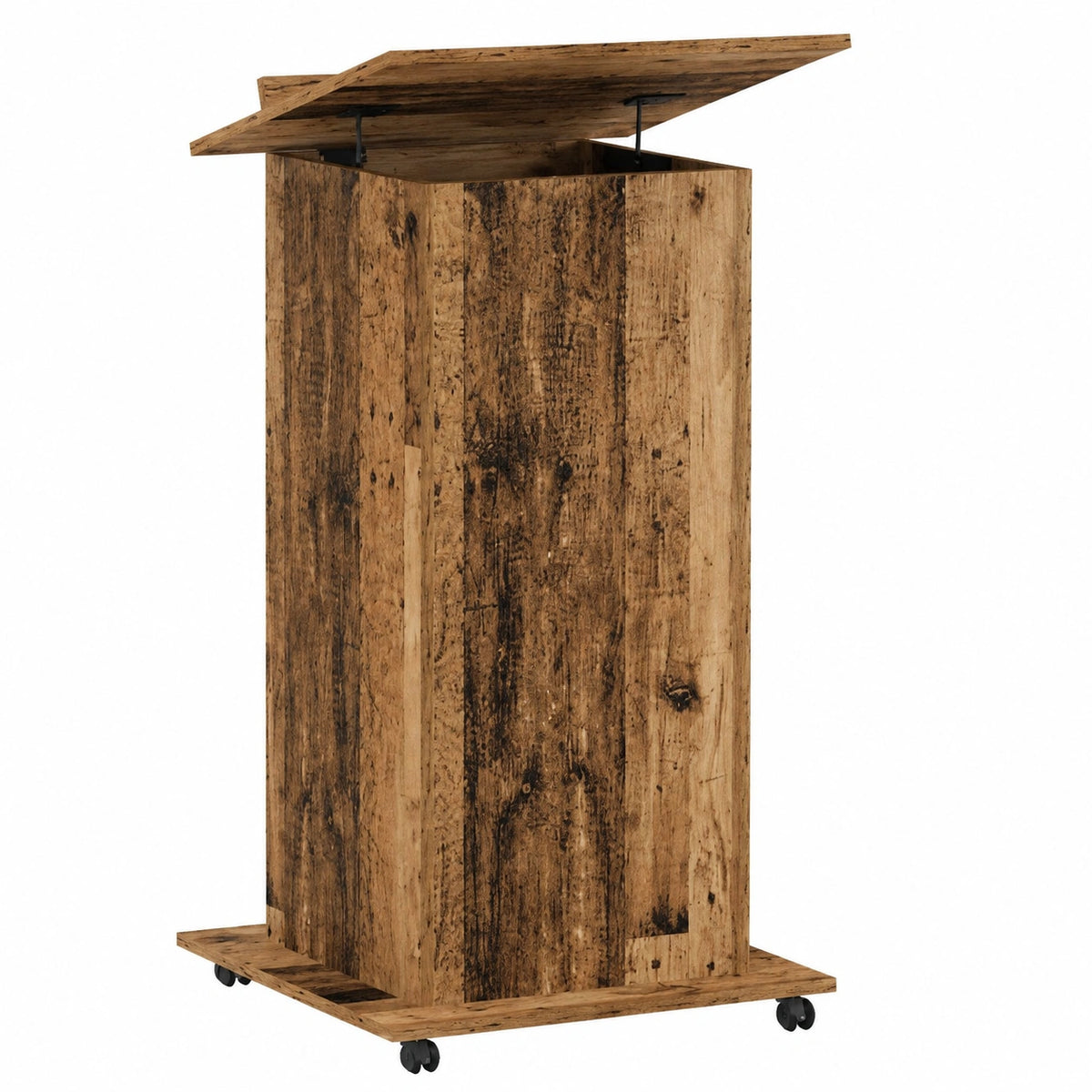 Bureau, avec rangement, avec tiroirs, avec étagères, 55 x 55 x 107 cm, pour l’espace de travail