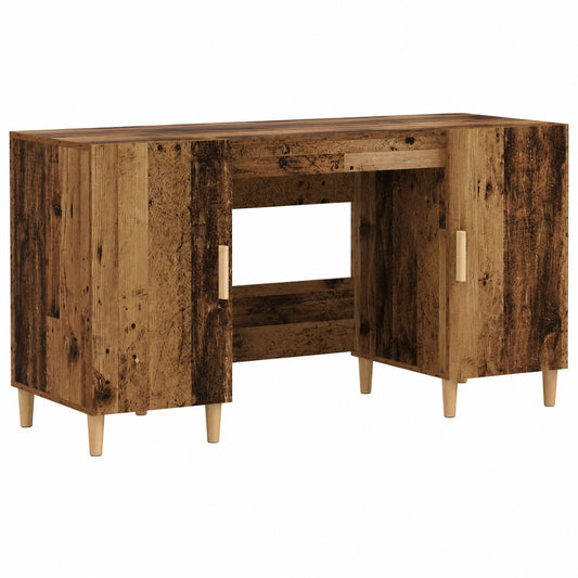 Bureau, avec étagères, 140 x 50 x 75 cm, pour l’espace de travail