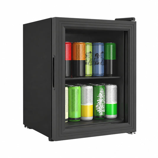 Bureau, avec étagères, avec portes, avec éclairage LED, en verre trempé, coloris noir, pour l’espace de travail